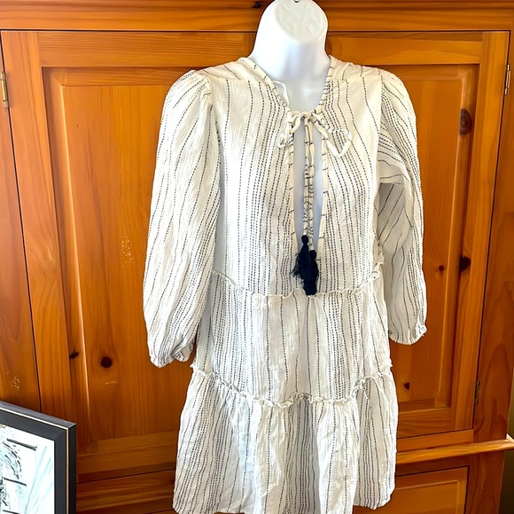 🚫SOLD🚫 Tassel Dress 🖤 - Picture 3 of 11